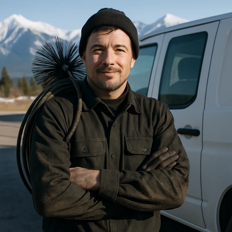 Copper City Chimney technician